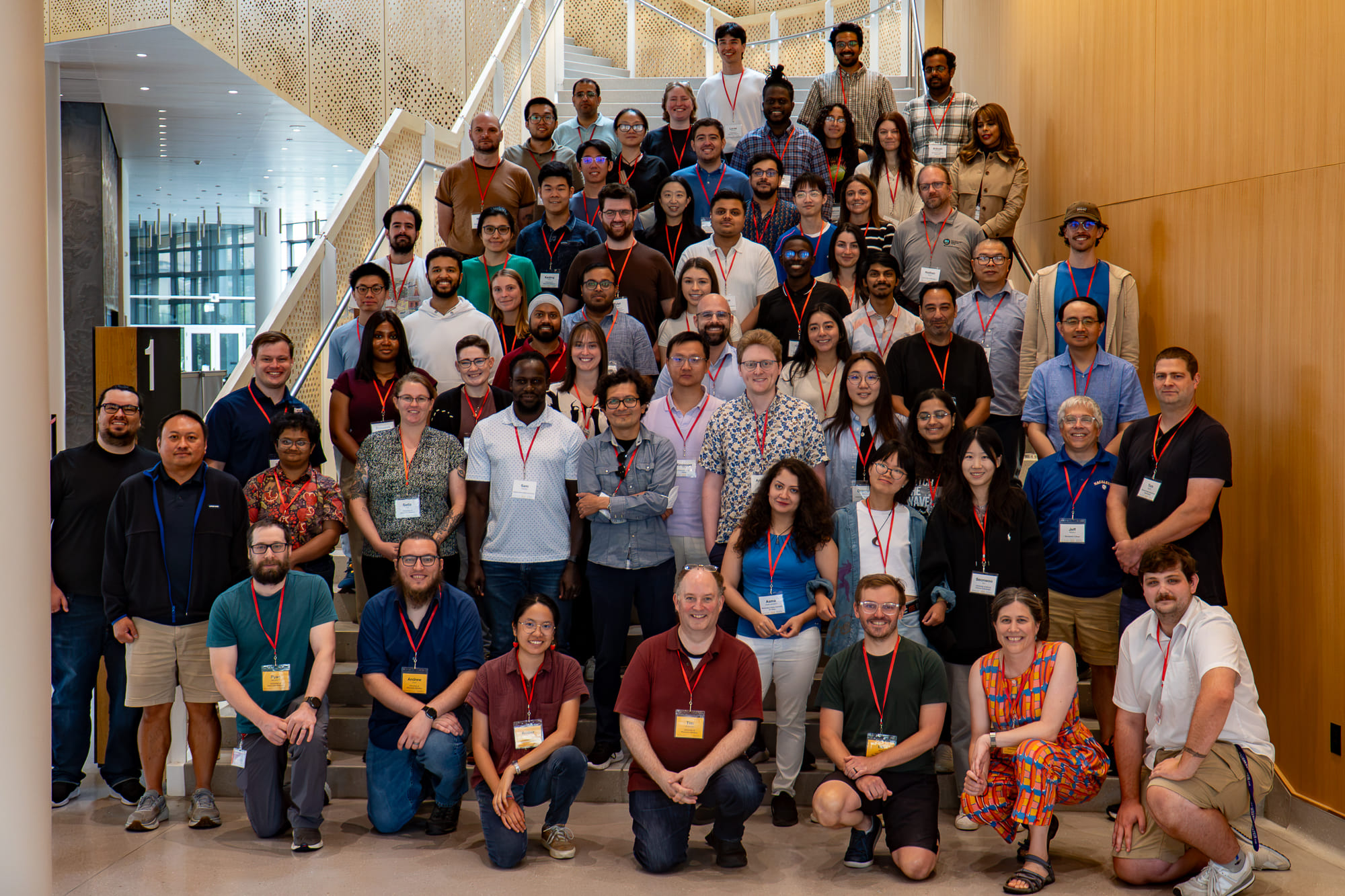 CHTC staff team along with OSG School attendees